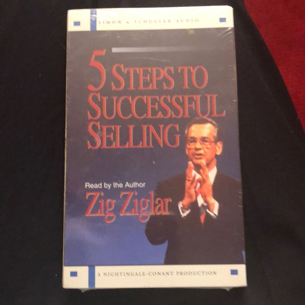 ZIG ZIGLAR TAPES.5 STEPS TO SUCCESSFUL SELLING.